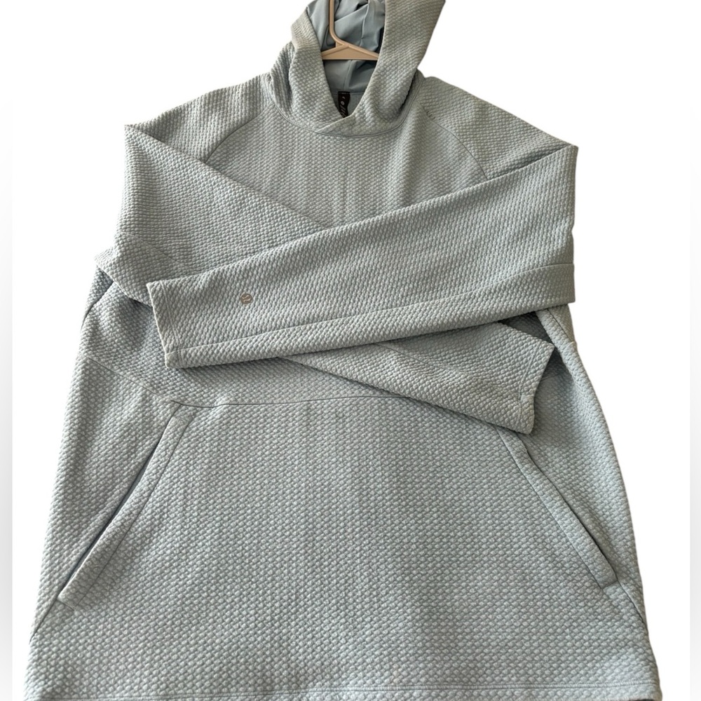 Light dusty blue Lulu Lemon Mens Hoodie XL